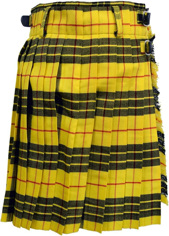 8 Garten Kilts Schottisch Herren Kilts 16oz, Freizeit Kilt - Macleod of Lewis - Gelb, 36", 36