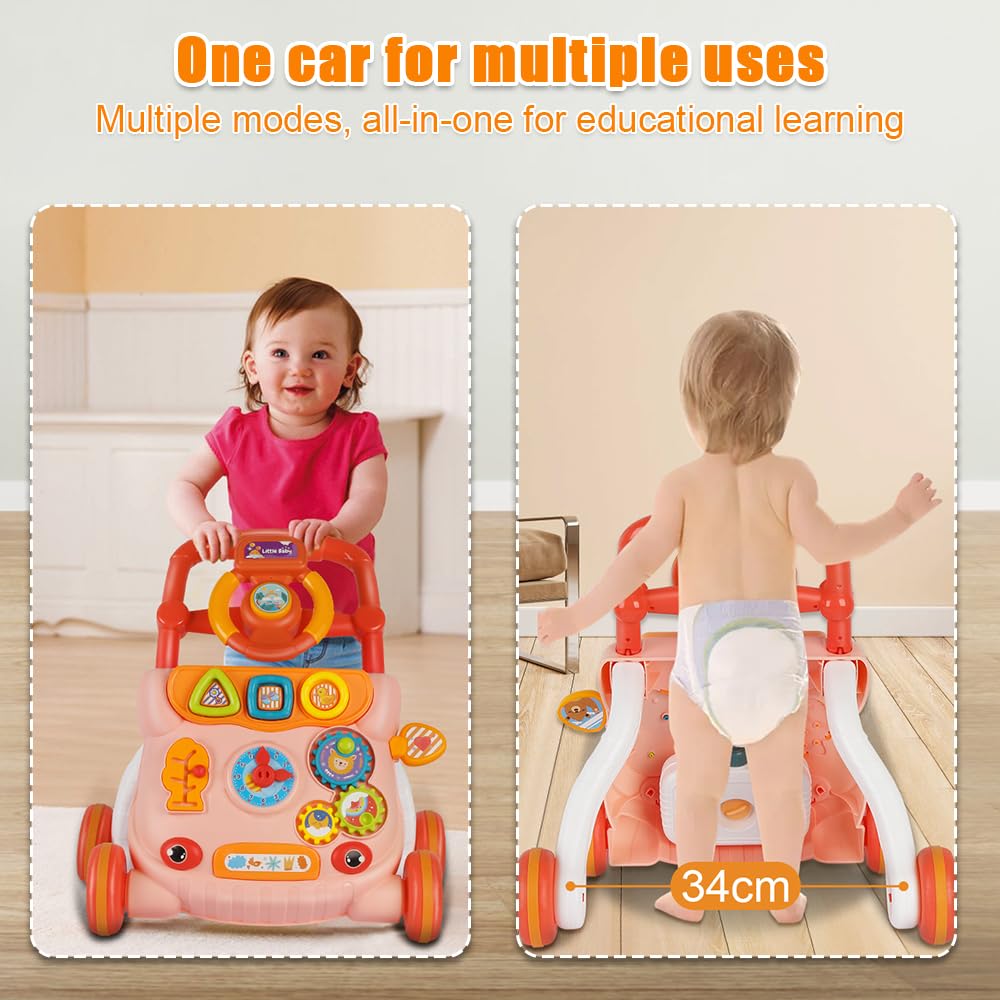 Geschenk für Jungen und Mädchen, Aktivitäts- und Entwicklungsspielzeug, LauflernspielzeugSkalierbare