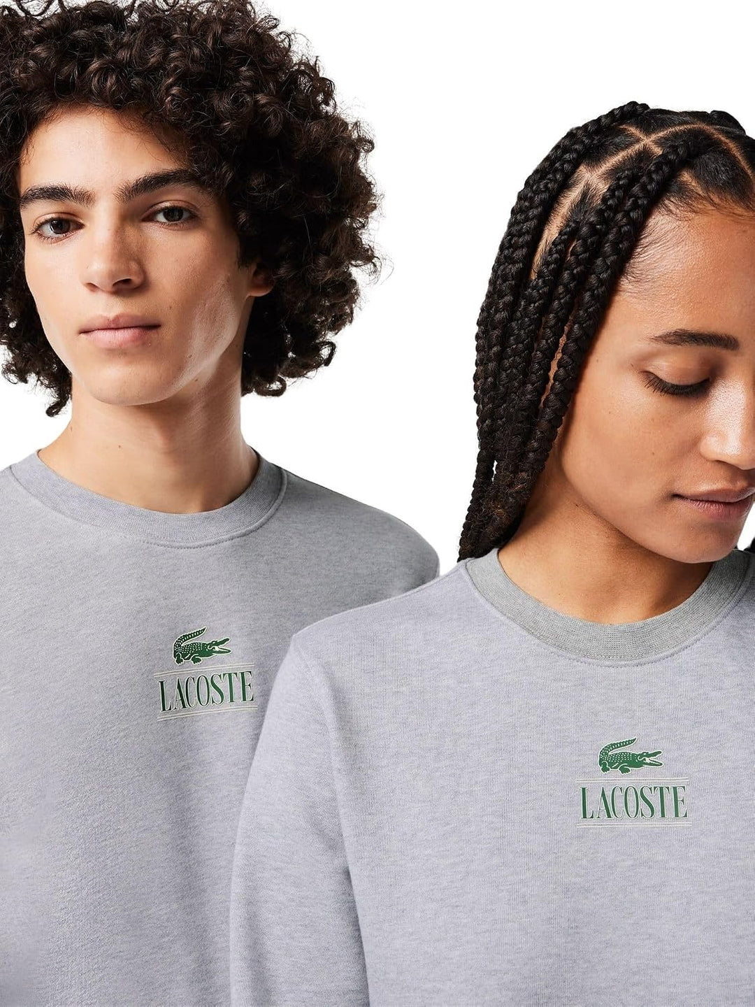 Lacoste Unisex Sweatshirt S Argent Chine, S Argent Chine