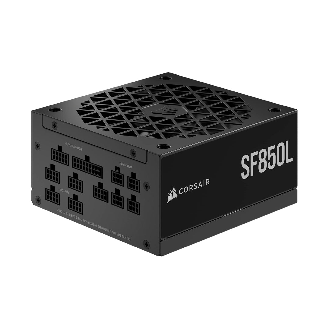 Corsair SF850L Vollmodulares, Geräuscharmes SFX-Netzteil - ATX 3.0- Und PCIe 5.0-Kompatibel - Leiser