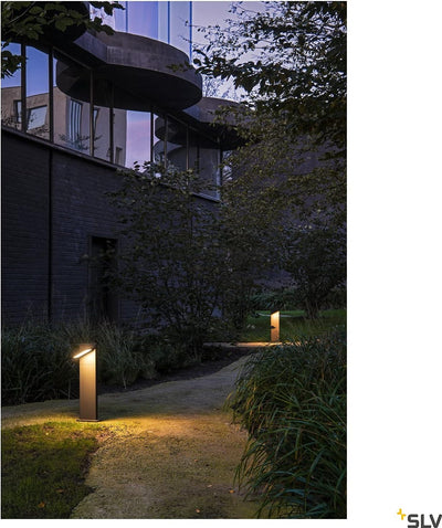 SLV LED Aussenleuchte ABRIDOR 60 | Design Aussen-Standleuchte, Aussenbeleuchtung, Outdoor LED Wege-L