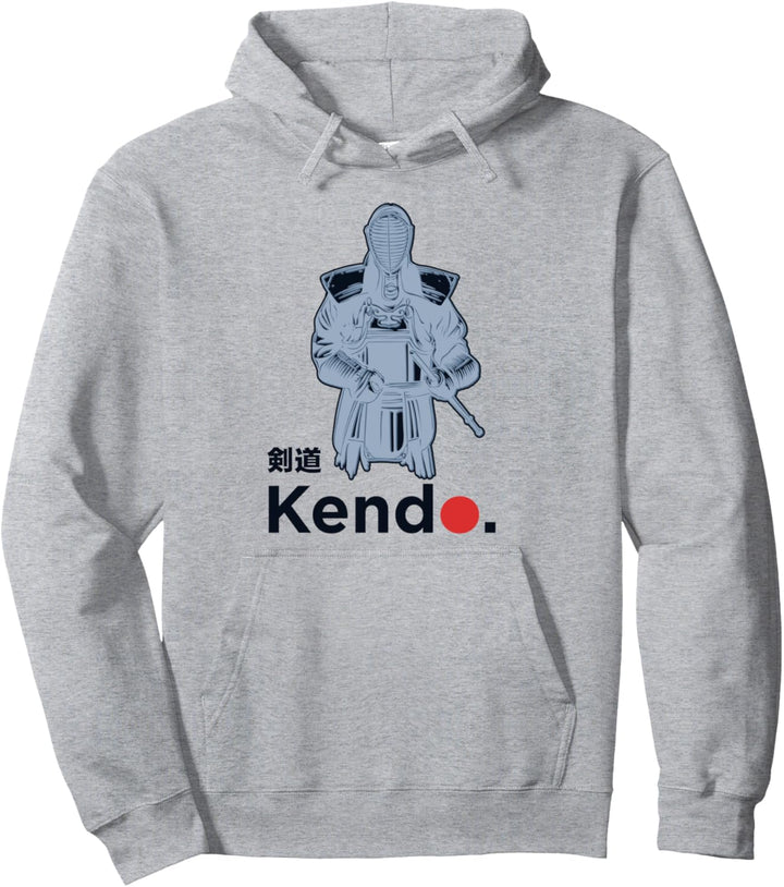 Kenjutsu Kata Shinai Samurai Kendo Pullover Hoodie