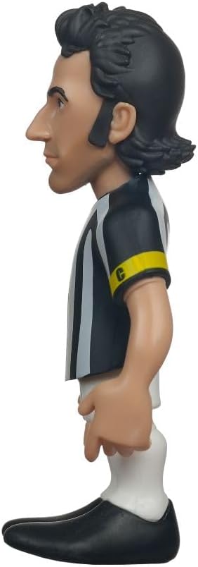 MINIX - Fussballlegenden #111J - Juventus - Del Piero - Sammlerfigur 12 cm Schwarz, Schwarz