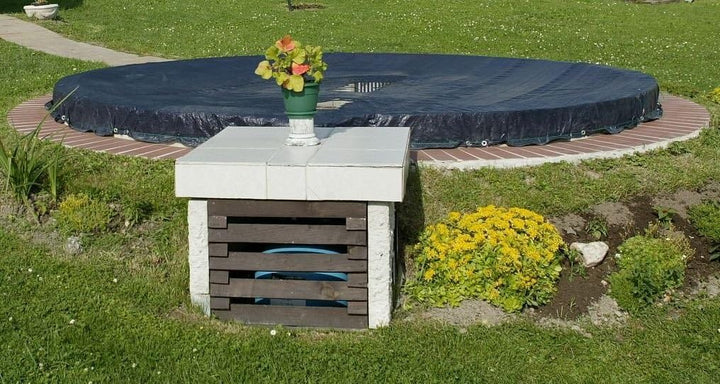 Winterabdeckplane für Rundbecken Ø 4,0m