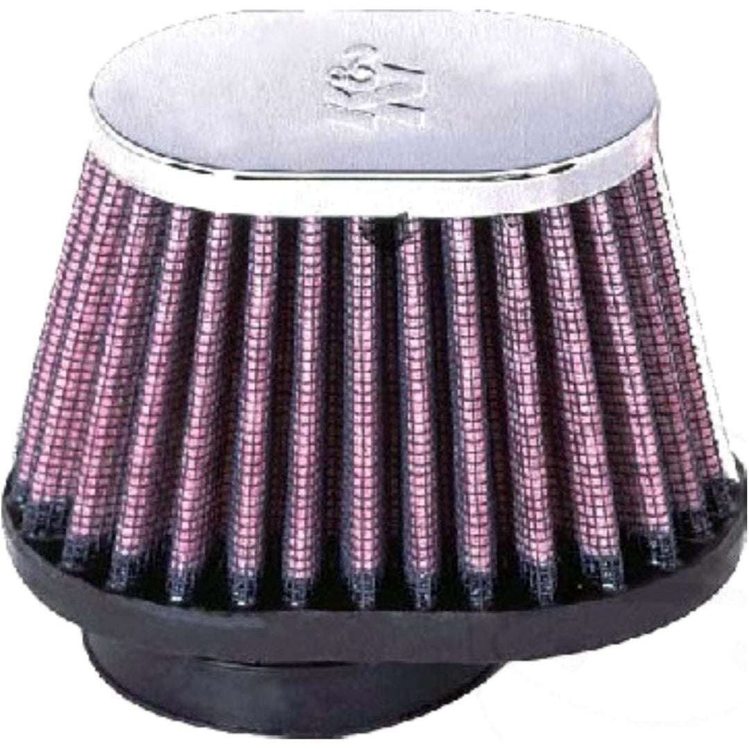 K&N RC-1820 KFZ und Motorrad Universal Chrom Filter