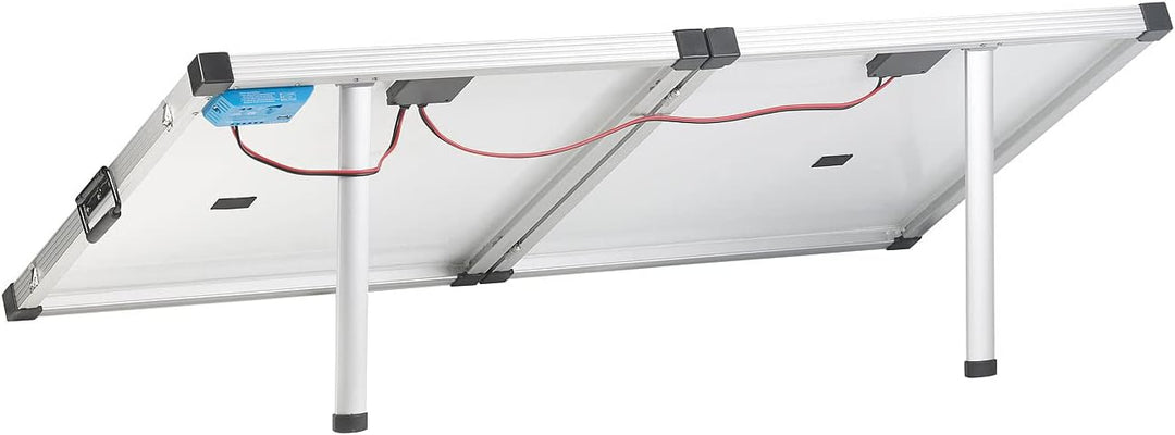 revolt Solar Camping: Faltbares mobiles 160W Solarpanel mit Laderegler 12V/10A mit USB (Solarkoffer