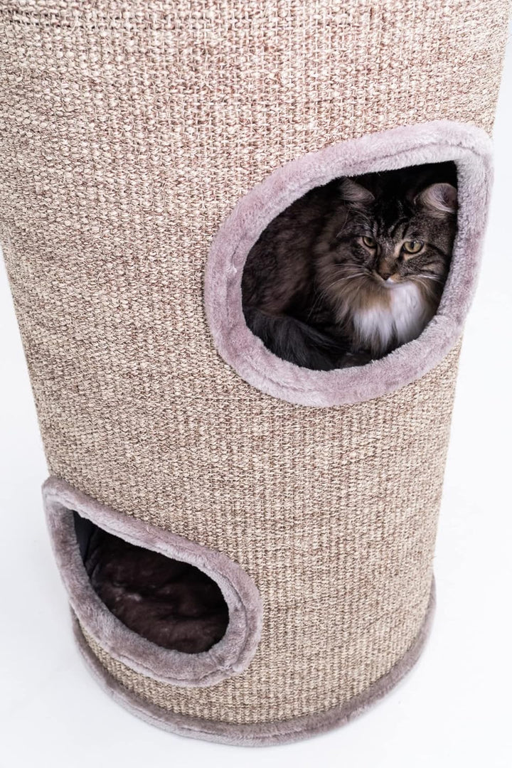 Petrebels Kratztonne Dome 110 cm hoch, Ø 45 cm, extra Breit und Schwer für Ultimative Stabilität, Fa