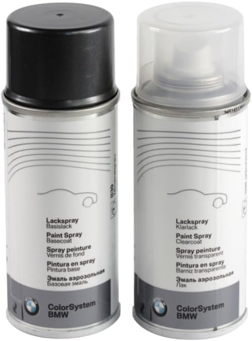 Original BMW Felgen Lackspray-Set Zweischicht Felgensilber met. - 144 2x150ml