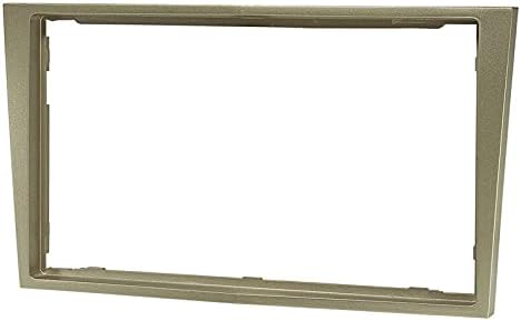 Sound way - 2 DIN Radio Blende Einbau Rahmen Adapter Einbauset kompatibel mit Opel Corsa Astra Antar