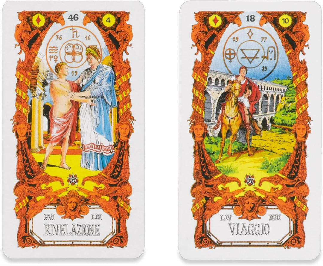 Dal - Das Orakel der Sibylle, original Tarotkarten Deck mit englischen Broschüren, für komplette und