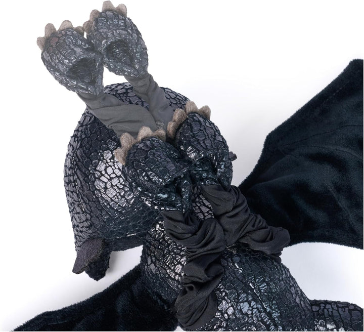 Dreamworks Dragons – Plüschtier-Drache Ohnezahn mit Griff- und Gleitfunktion, 30 cm lang, Spielzeug