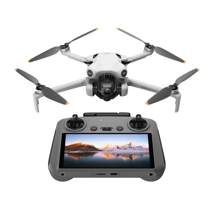 DJI Mini 4 Pro (DJI RC 2 Fernsteuerung), faltbare Mini-Drohne mit 4K-Kamera für Erwachsene, unter 24