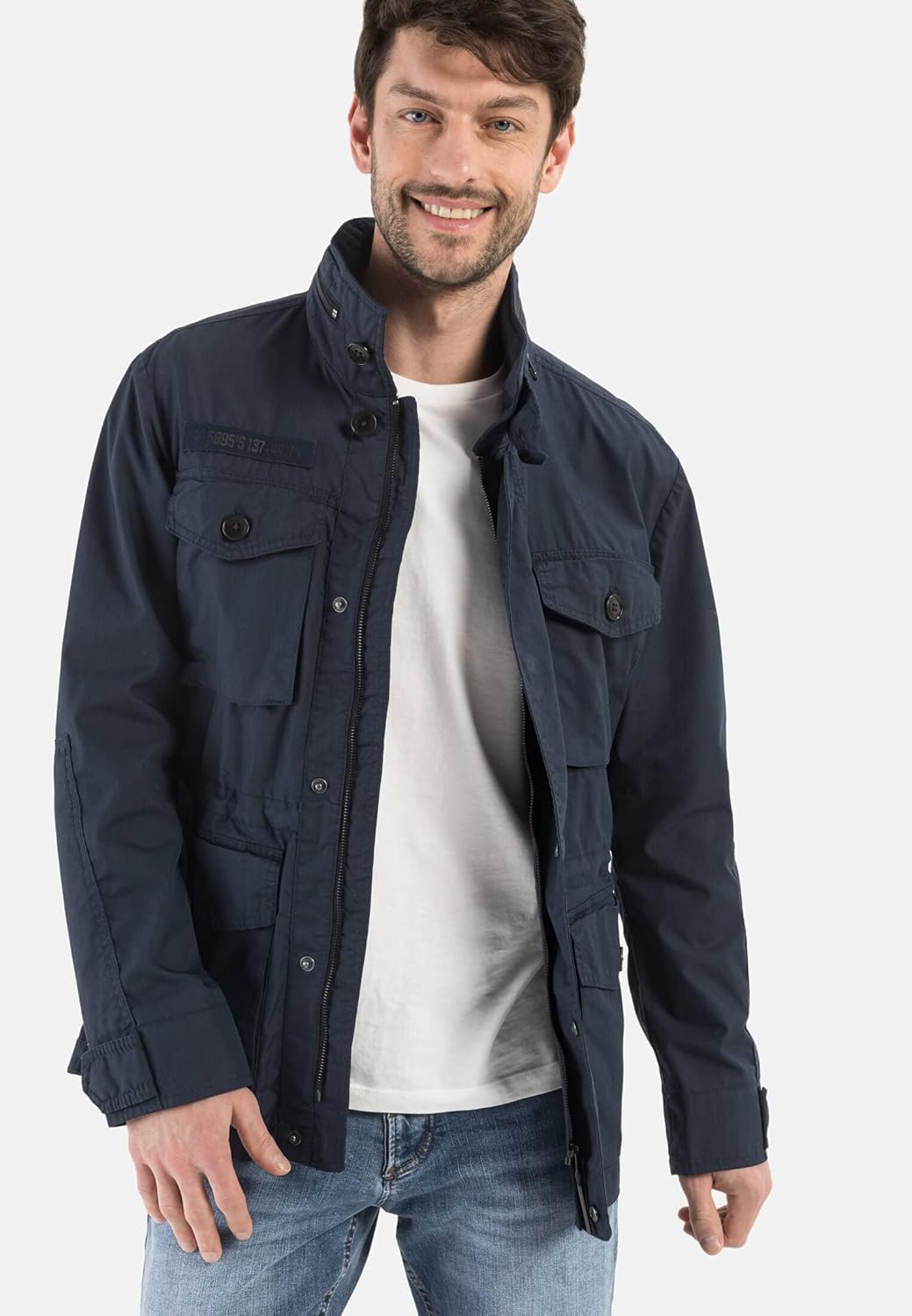 camel active Herren Jacke, Night Blue