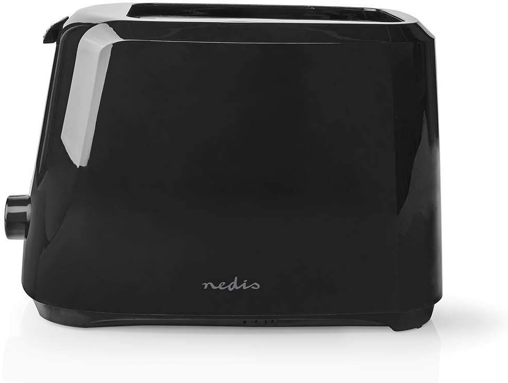 Toaster - 2 Steckplätze - Bräunungsstufen: 6 - Schwarz