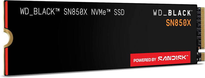WD_BLACK SN850X NVMe SSD 4 TB interne SSD (Gaming Speicher, PCIe Gen4-Technologie, Lesen 7.300 MB/s,