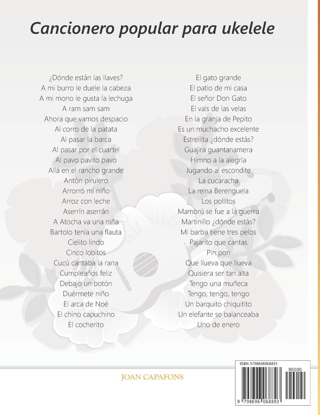 CANCIONERO POPULAR PARA UKELELE (CANCIONEROS INFANTILES POPULARES ESPAÑOLES, Band 3), Taschenbuch