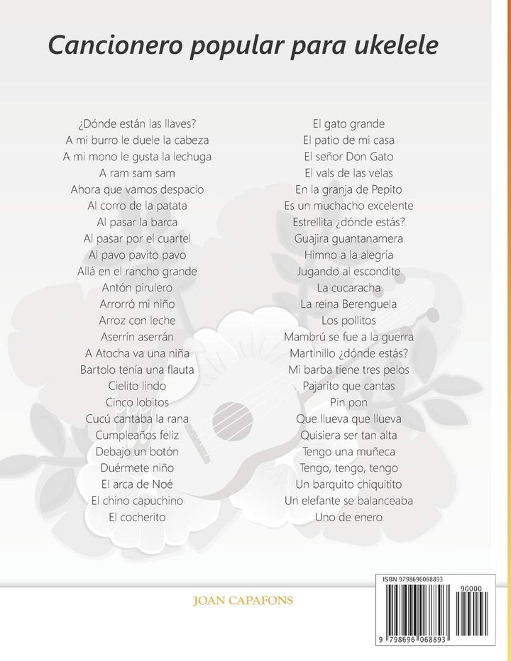 CANCIONERO POPULAR PARA UKELELE (CANCIONEROS INFANTILES POPULARES ESPAÑOLES, Band 3), Taschenbuch