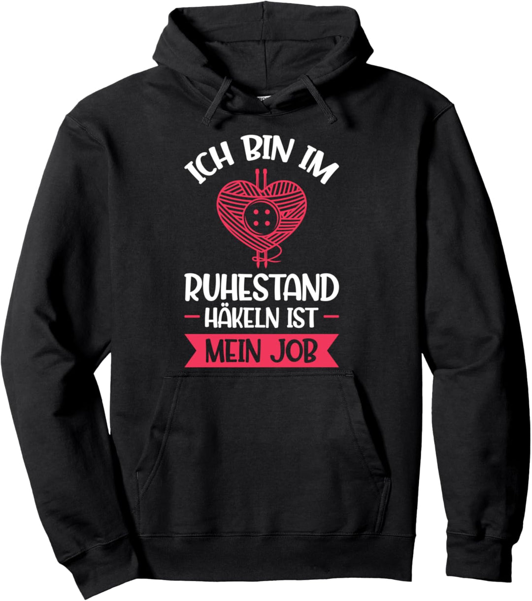 Häkeln Rentnerin Wolle Pullover Hoodie