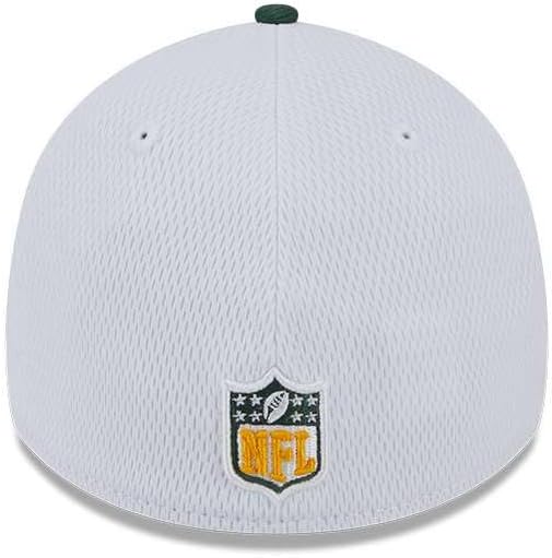 New Era NFL Green Bay Packers Official 2023 Sideline 39THIRTY Stretch Fit Cap, S-M
