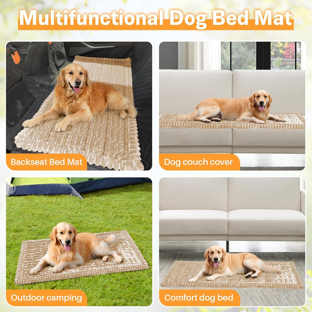 Rücksitzbezug für Hunde, Hundebett-Matte, weich, rutschfest, für Rücksitz und Hund, verdickt, Cordsa