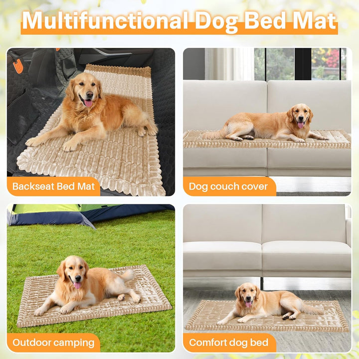 Rücksitzbezug für Hunde, Hundebett-Matte, weich, rutschfest, für Rücksitz und Hund, verdickt, Cordsa