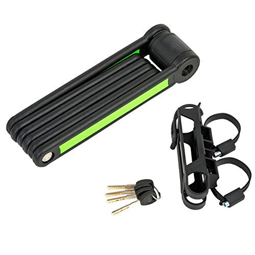Fahrrad Faltschloss AUL FlexGuard-6 840mm gehärteter Spezialstahl schwarz