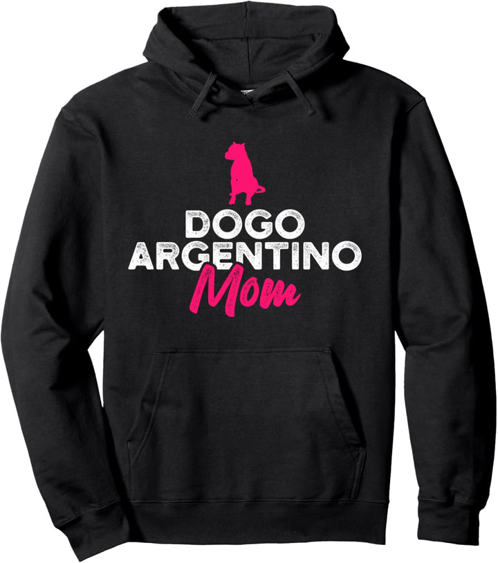 Dogo Argentino Mom Pullover Hoodie