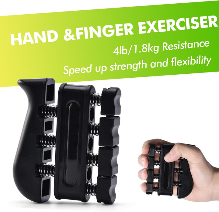 Handtrainer, Griffkraft Trainer Set, Unterarm Trainingsgerät,Hand Gripper, Fingertrainer, Gyroball,