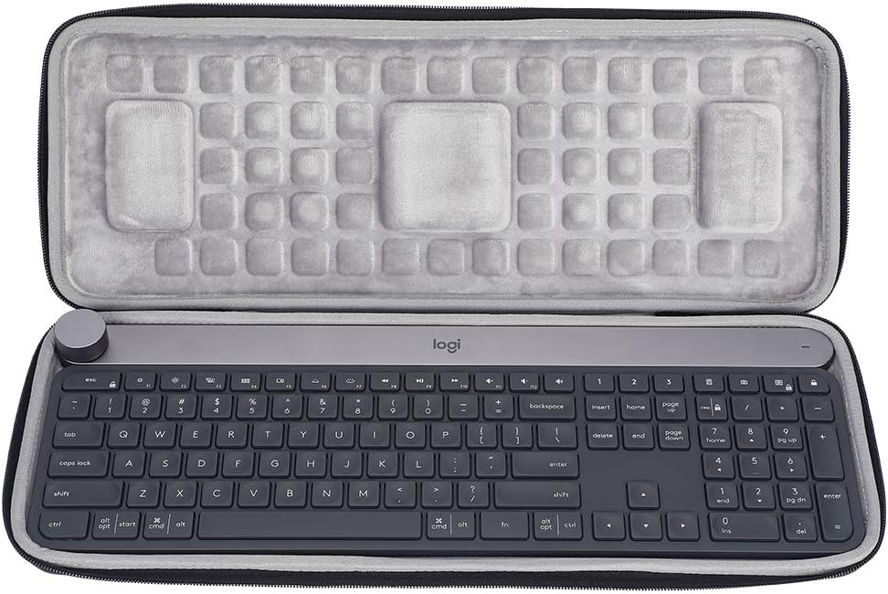 Schutzhülle für Logitech Craft Advanced, Aufbewahrungstasche für kabellose Tastatur, Reisetasche, ve