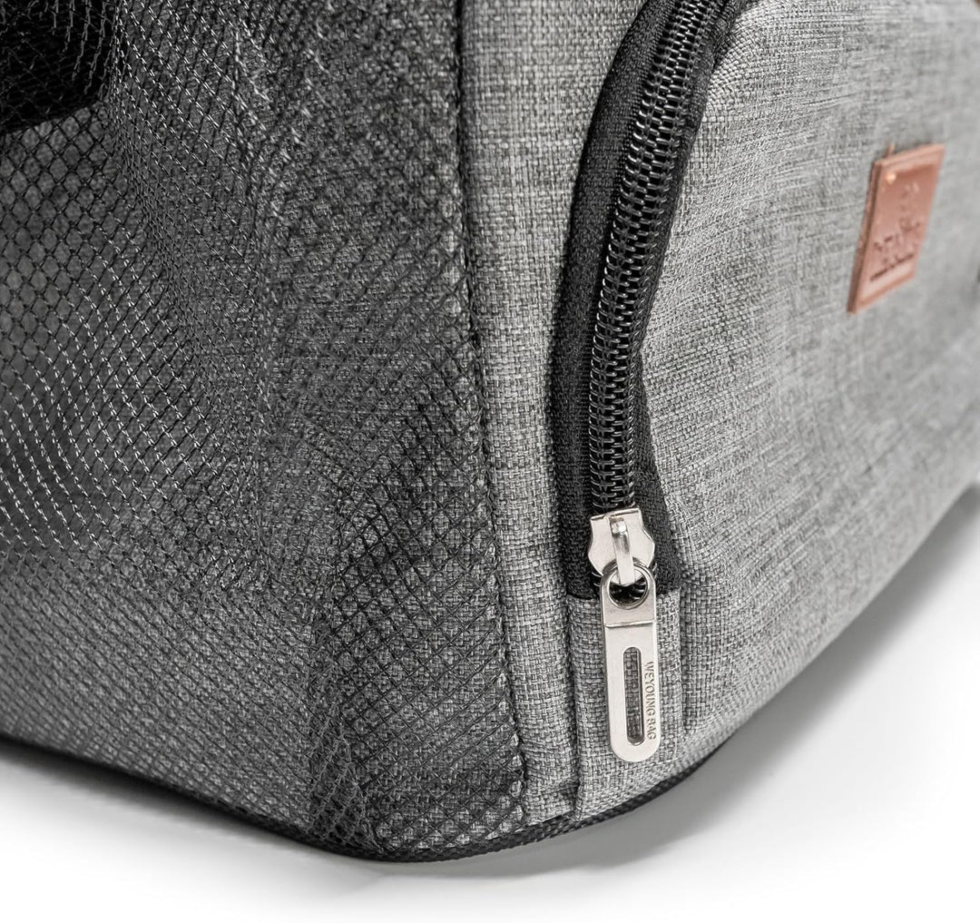 Grafner Premium Kühltasche klein 8L, 2 Fächer Schultergurt Tragegriff, stabiles 900D Oxford, PEVA-Ma