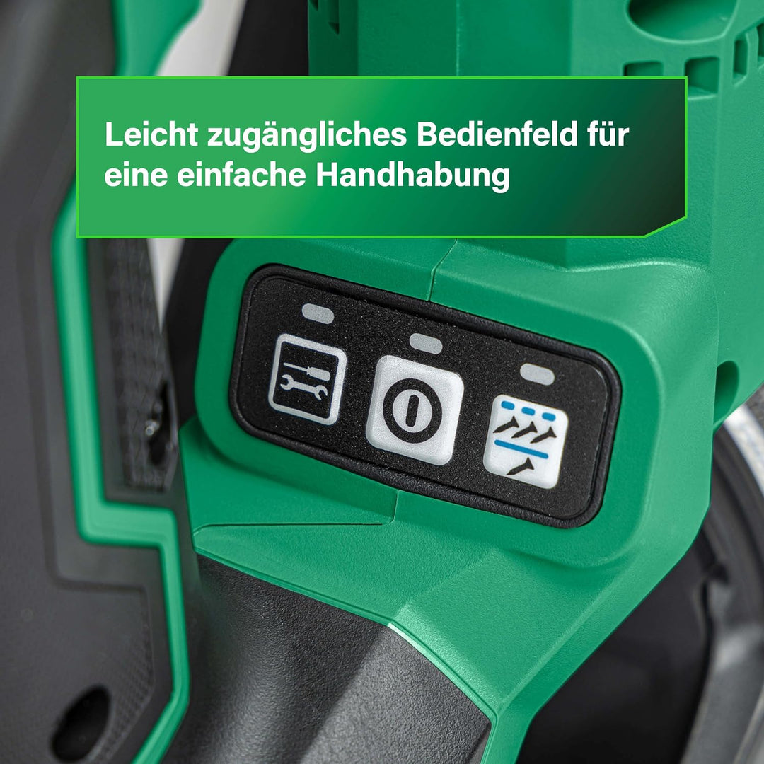 HiKOKI Akku Dachpappnagler - 18V, 25-45mm Nägel, Luftfeder-Antrieb, Brushless Motor - Leistungsstark