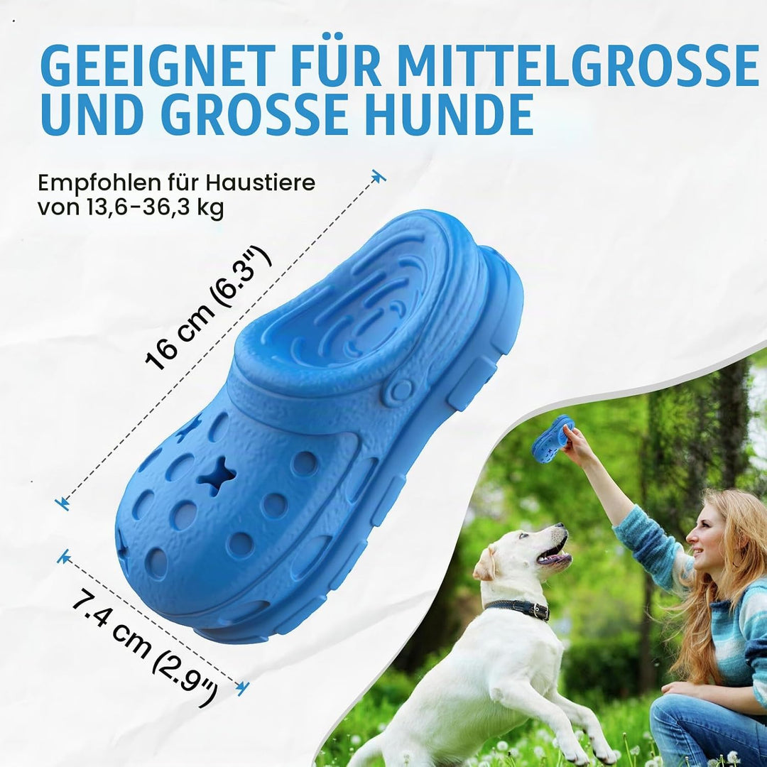 RUXAN Unzerstörbares Hundespielzeug für Aggressive Kauer - Futter Treat Dispensing Hund Interaktives
