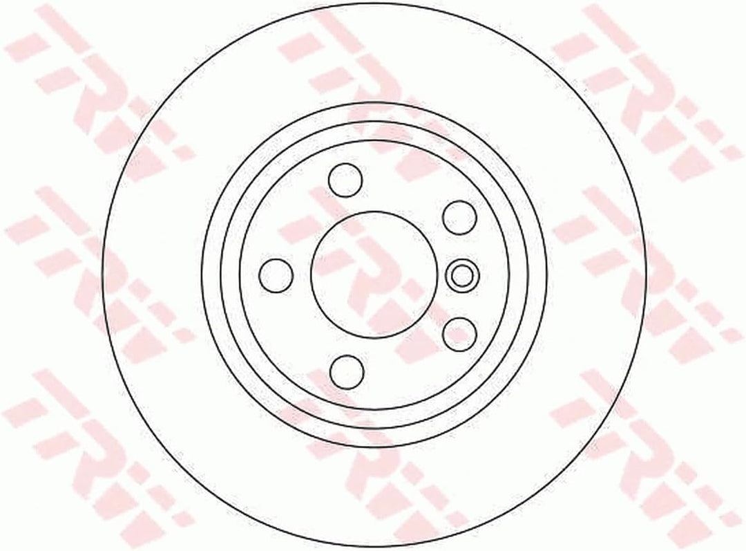 TRW Automotive AfterMarket DF4392S Bremsscheibe, 1 Einheit