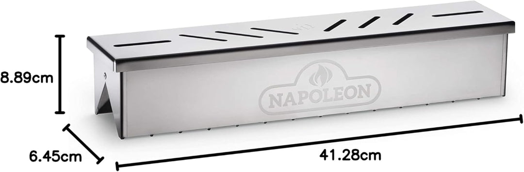 Napoleon 67013 Edelstahl-Räucherbox, Grillzubehör