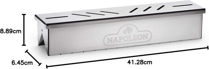 Napoleon 67013 Edelstahl-Räucherbox, Grillzubehör