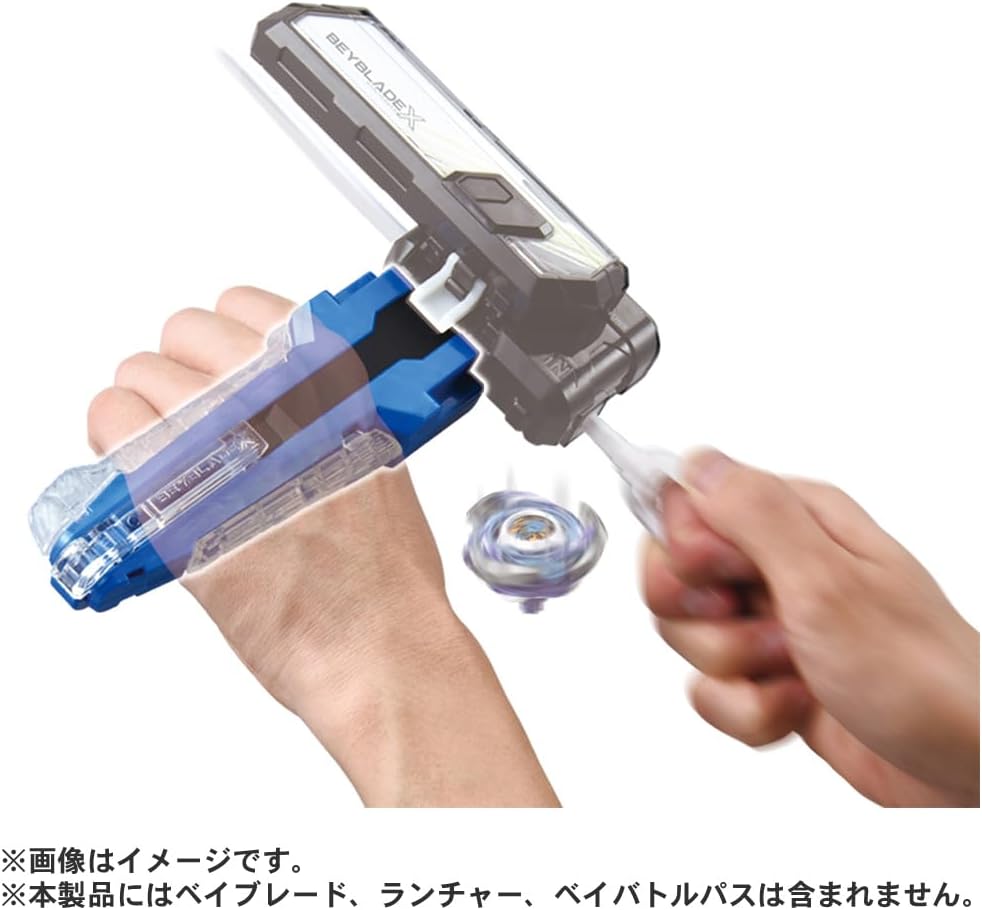 Beyblade X Beyblade X BX-42 Rubber Custom Grip Blue Ver.