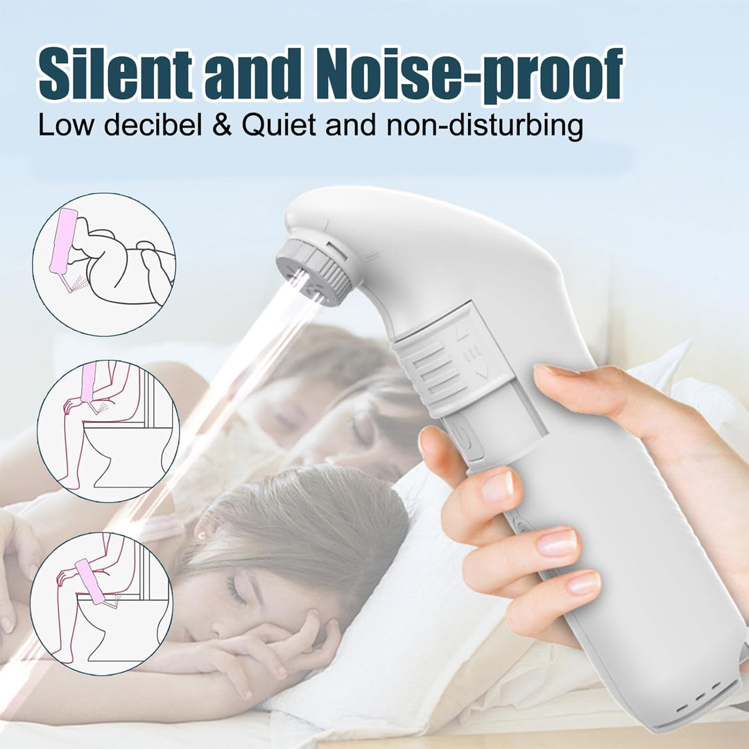 Bidet Po Dusche, Portable Travel Bidet Elektrisches, Podusche für Frau,Peri Bottle mit 2.5 L Wassert