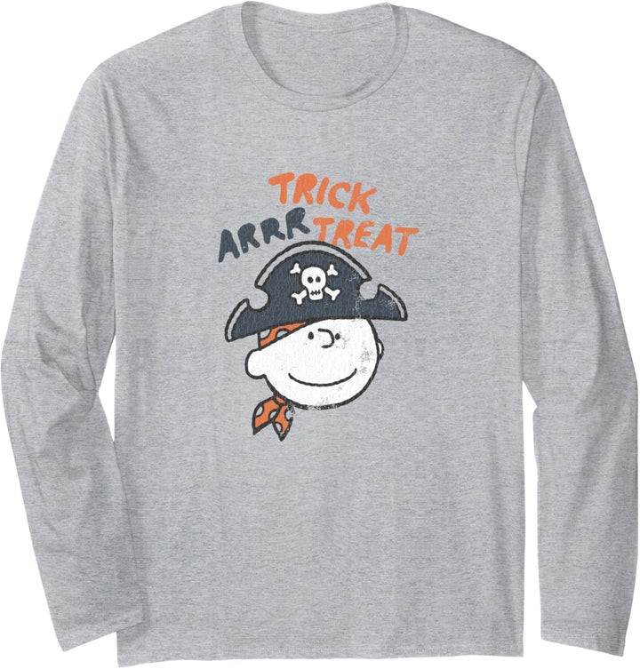 Peanuts Charlie Brown Trick Arrr Treat Langarmshirt