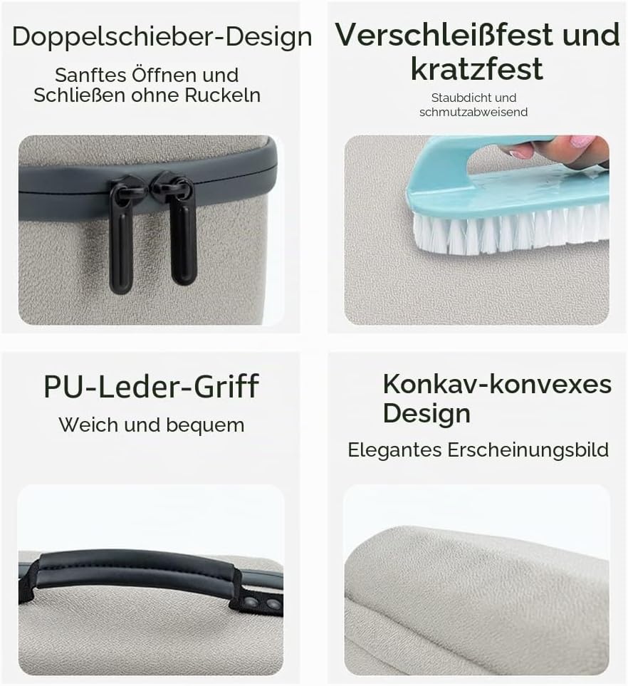 Harte Reisehülle für Samsung Portabler LED-Projektor The Freestyle, Tragetasche Kompatibel mit Samsu