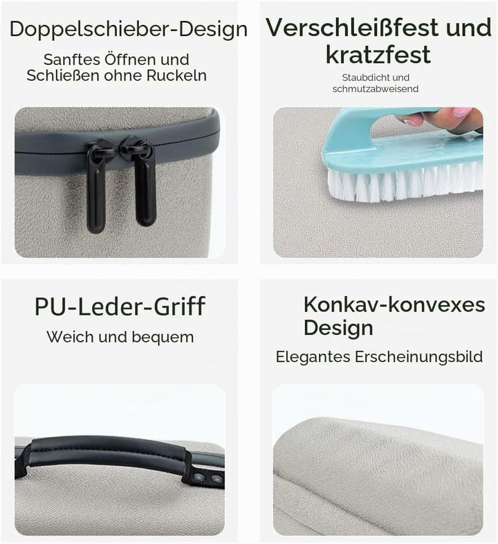 Harte Reisehülle für Samsung Portabler LED-Projektor The Freestyle, Tragetasche Kompatibel mit Samsu