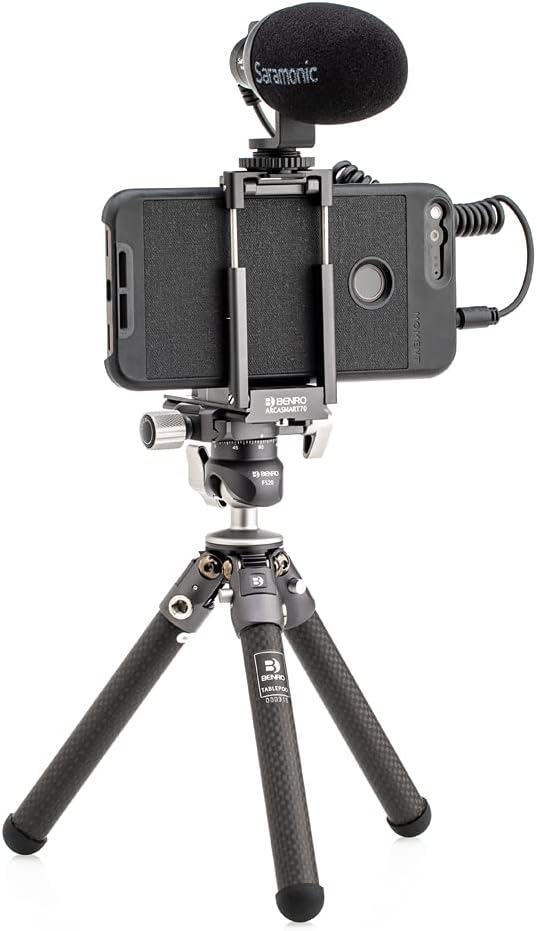 Benro Tablepodpro Tischstativ mit ARCASMART70 Adapter, TablePodPro