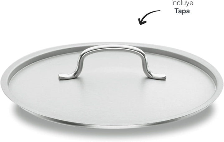 Lacor Suppentopf hoch Chef-Classic aus Edelstahl mit Deckel Gr??e: 60cm 60 Ø(cm), 60 Ø(cm)