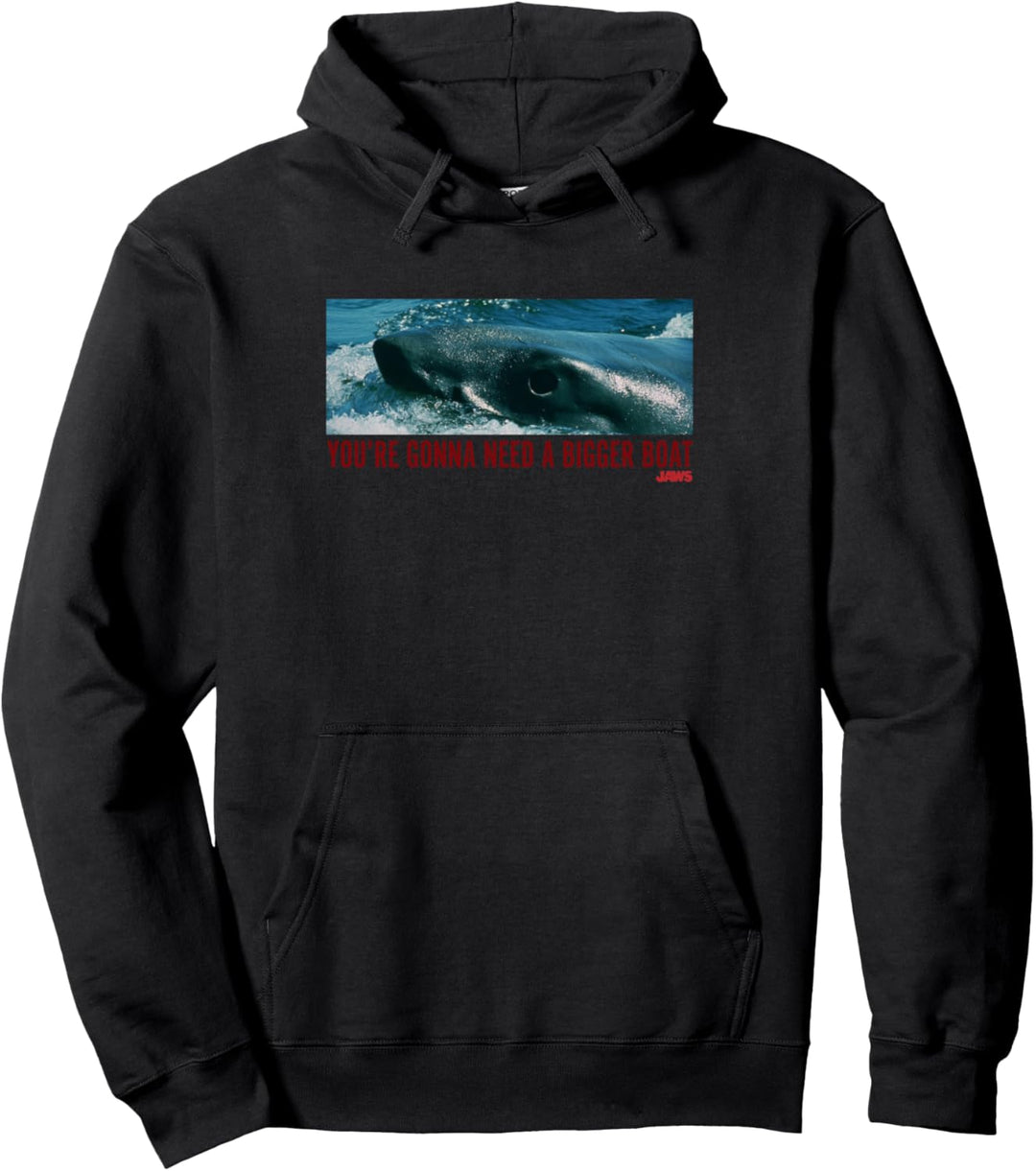 Jaws Boring Jaws You're Gonna Need A Bigger Boat Pullover Hoodie