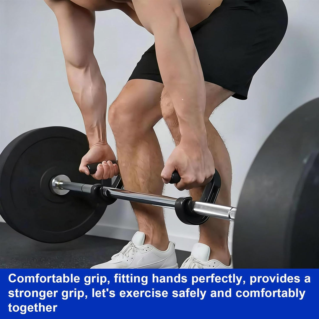Double D Fitness Griffe, 2 Stück 90-Grad-Haken Klimmzug Griffe, Griffe für Fitnessbänder, Pull Up Gr