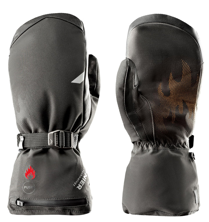Zanier-Unisex-Fäustlinge-HOT.STX 8 Schwarz, 8 Schwarz