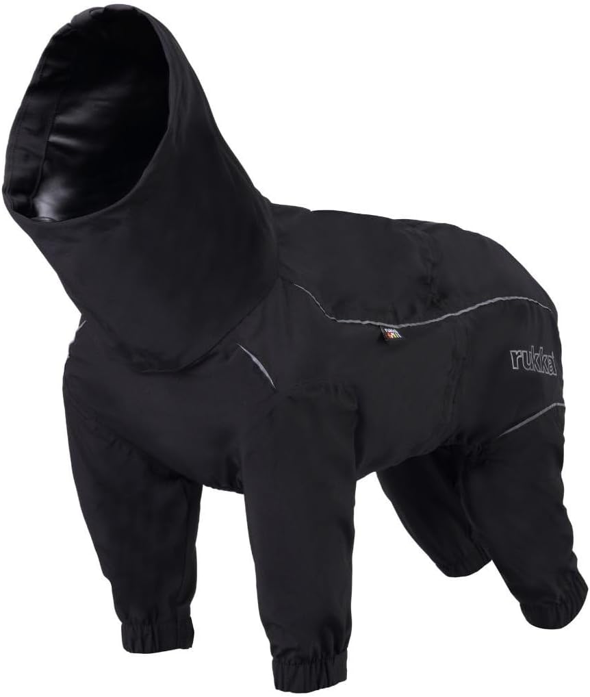 Rukka Overall für Haustiere, Schwarz, Einheitsgrösse 25, 25