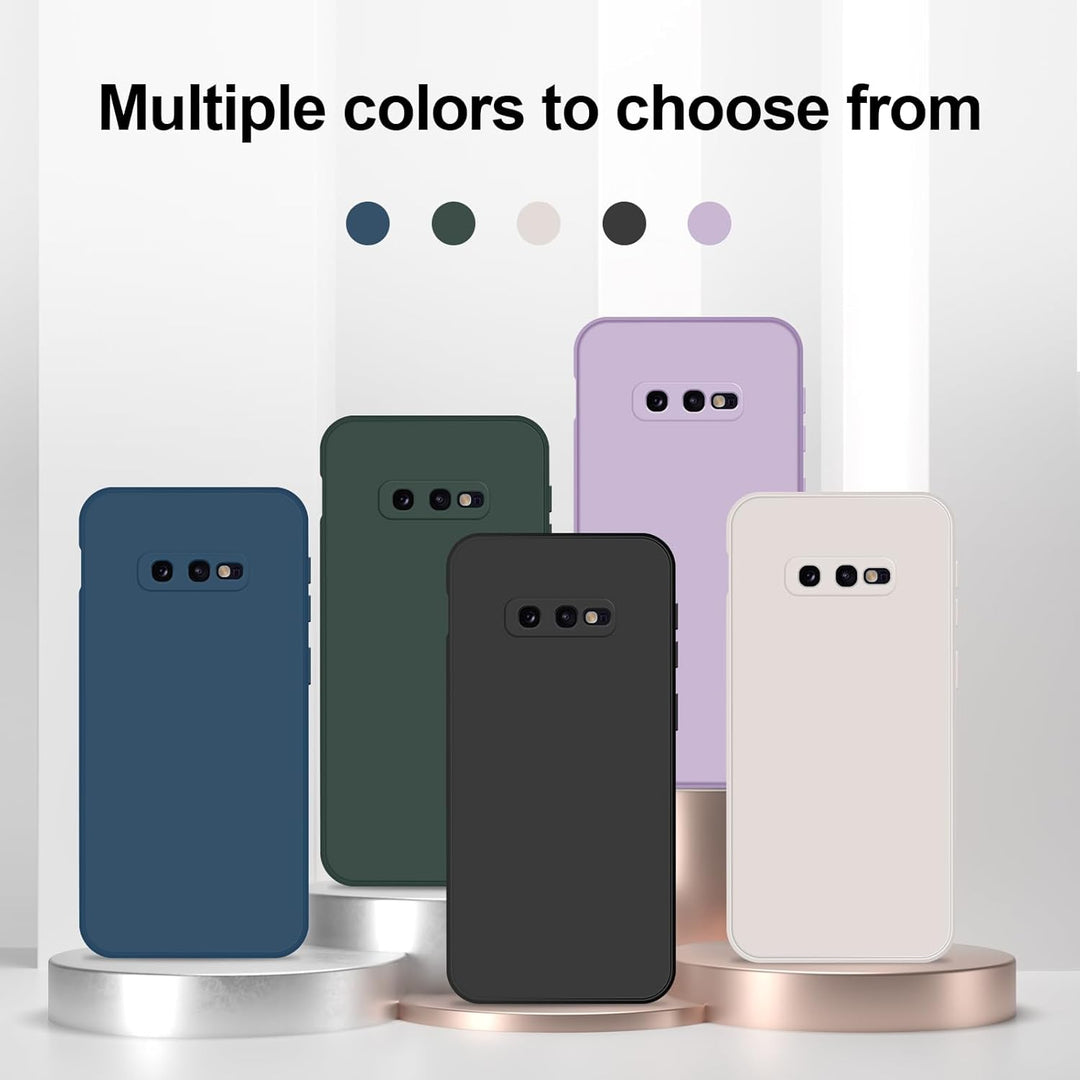 GiiYoon Silikonhülle Kompatibel mit Samsung Galaxy S10e, Ganzkörperhülle, seidig weiche Haptik Handy