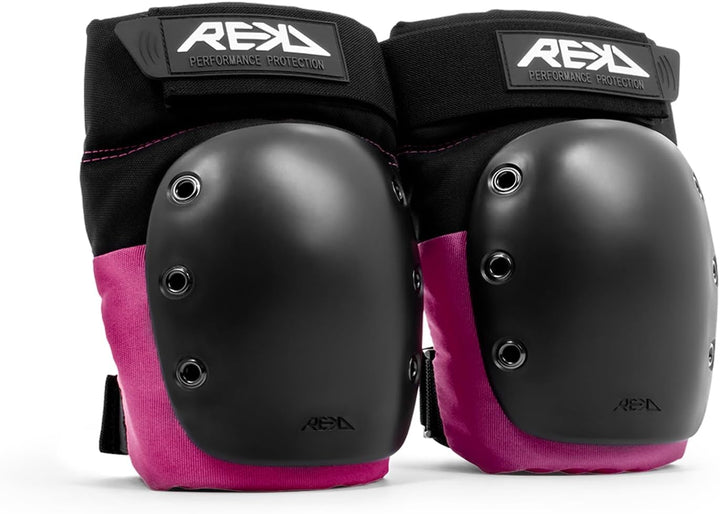Rekd Unisex – Erwachsene Rkd620 kniebandage M schwarz / rosa, M schwarz / rosa