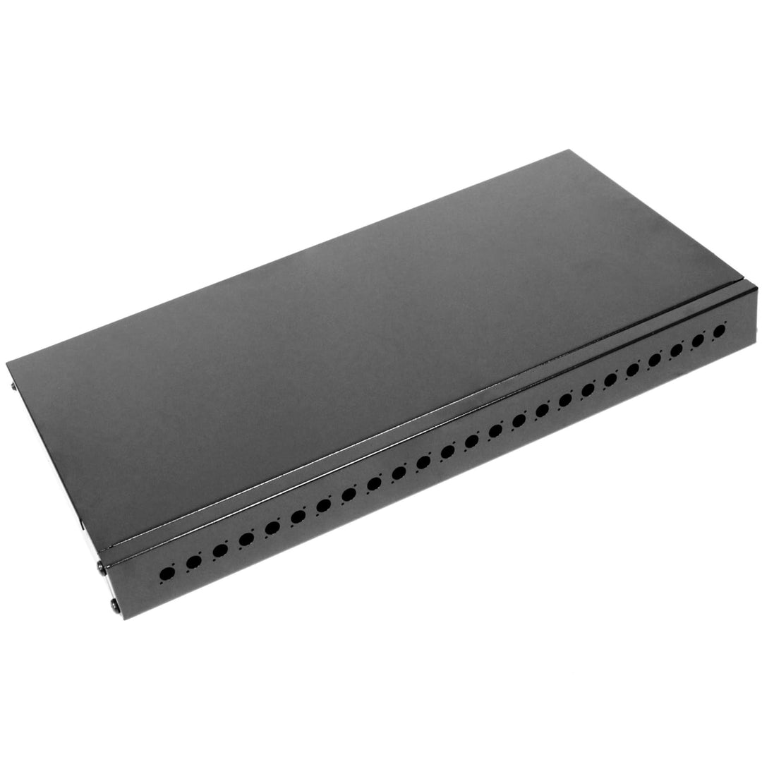 BeMatik - Optical Fiber Patch Panel 1HE FC schwarz 24