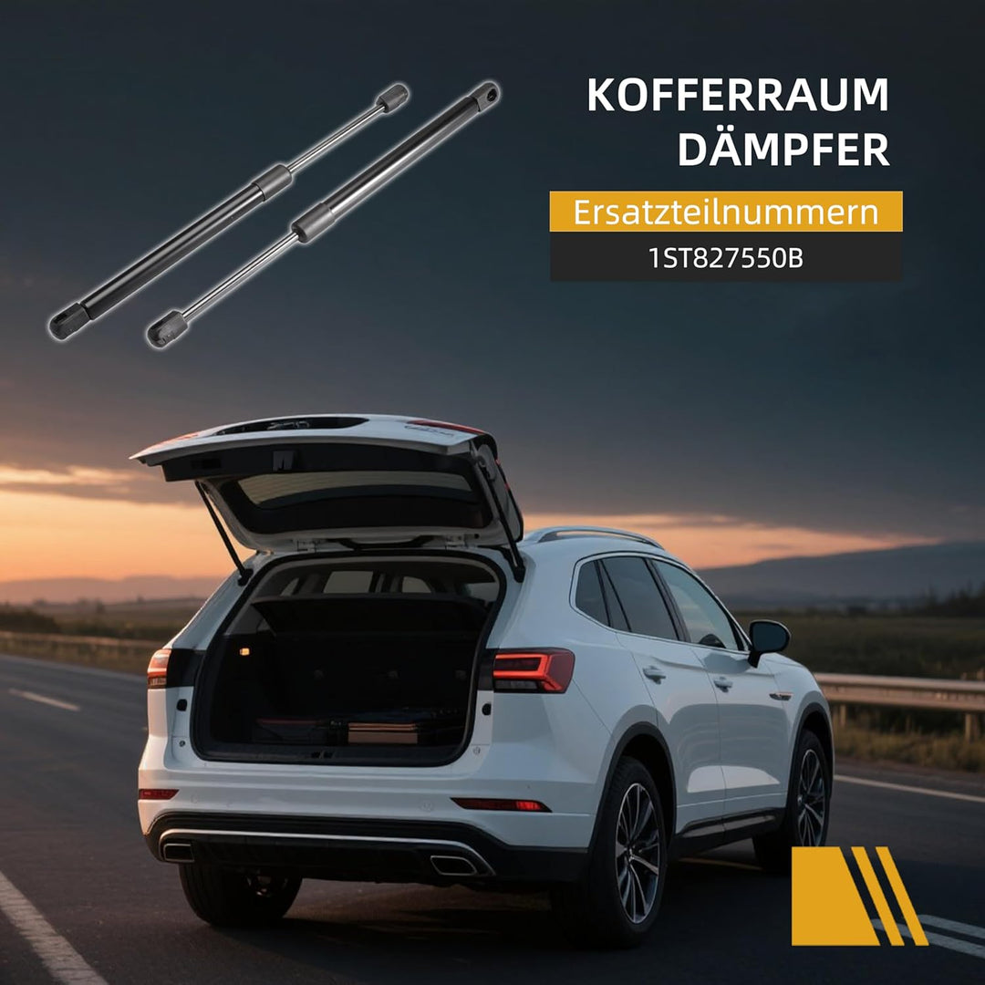 2 Stk Gasfeder Dämpfer Passend für Mii KE1 KF1 Schrägheck 1.0L 2011-2019, Passend für Citigo Schrägh